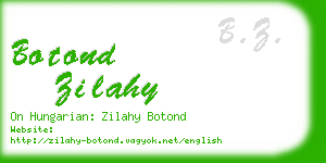botond zilahy business card